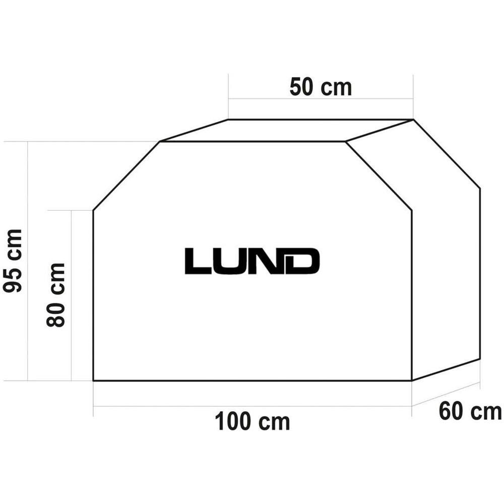 Coperchio Per Griglia 100 X 60 X 95 Cm (99760) - Foto 2