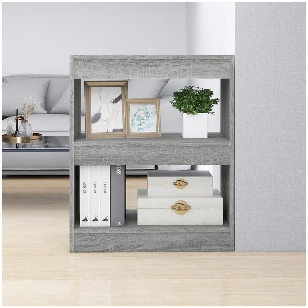 Libreria / divisorio Grigio Sonoma 60x30x72 Cm - Foto 1