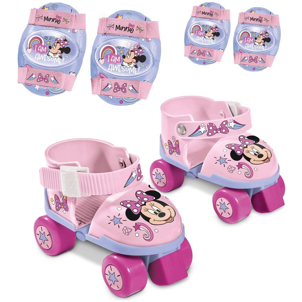 Roller  Skate Minnie Misura Regolabile Dal 22 Al 29 - Foto 2