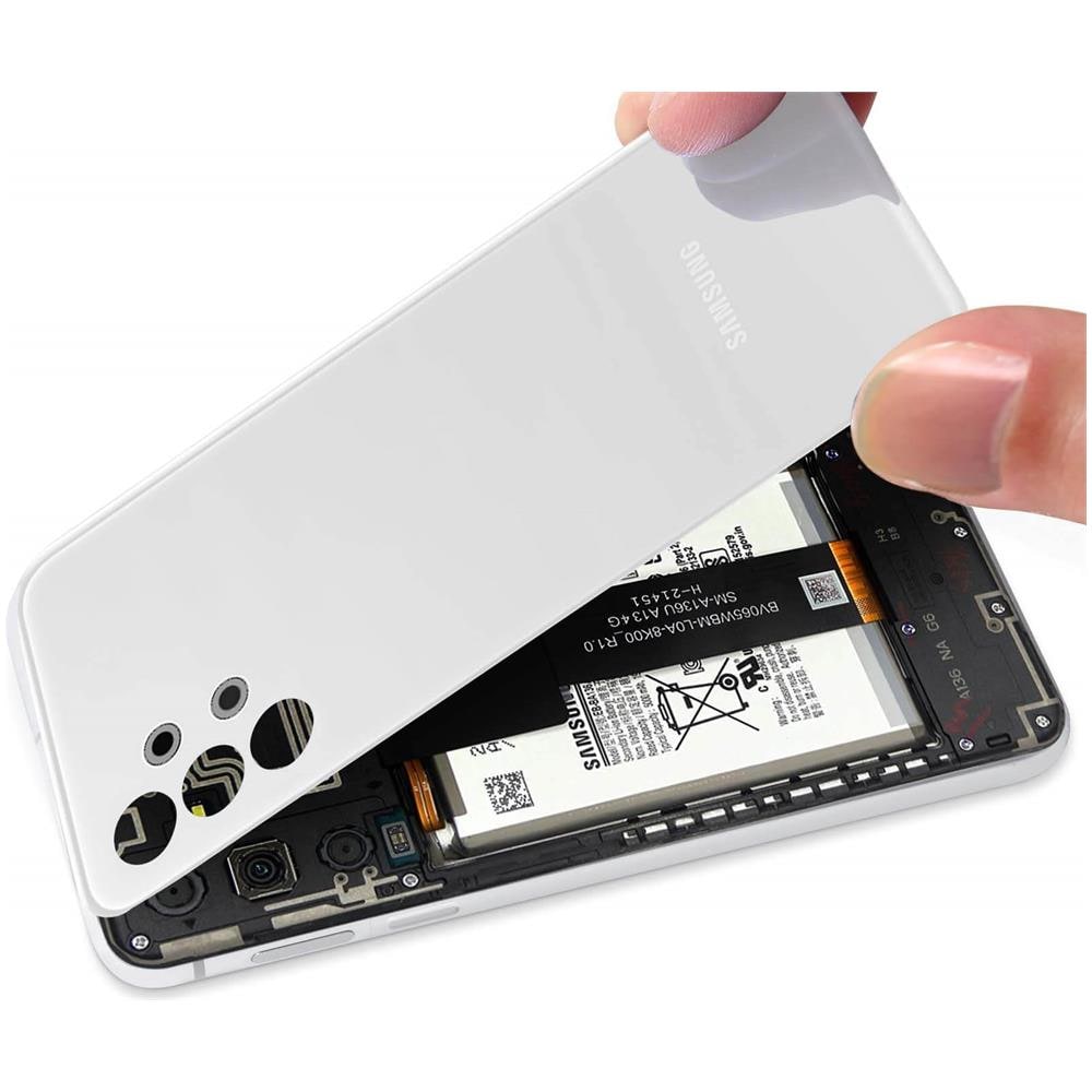 Copribatteria Galaxy A13 4g Originale White - Foto 4
