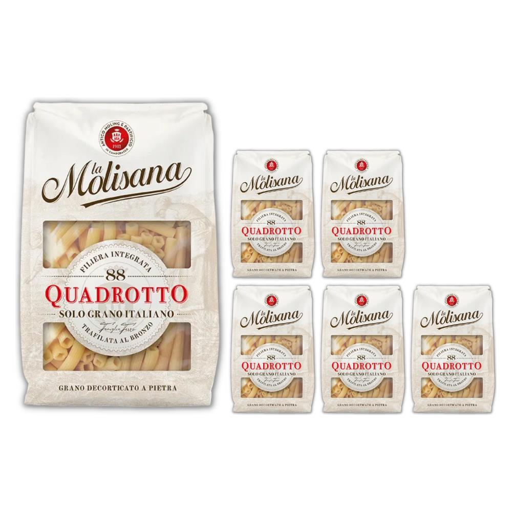 Quadrotto N 88 Pasta Trafilata Al Bronzo 6 Pezzi Da 500 Grammi - Foto 1