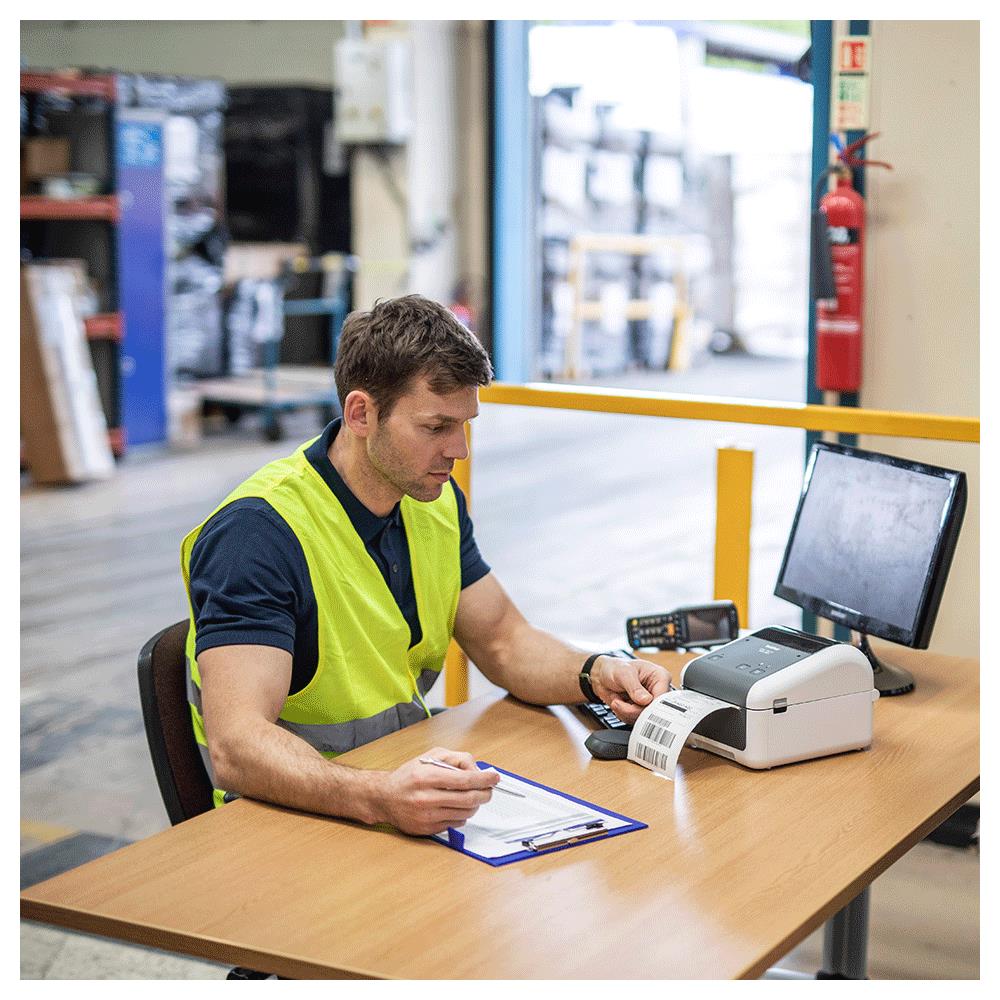 TD-4410D Stampante di etichette desktop professionale - Foto 2