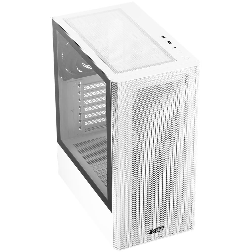 Case Valor Mesh Midi TowerATX / Micro-ATX / Porte USB 2 x USB 3.2 Colore Bianco - Foto 2