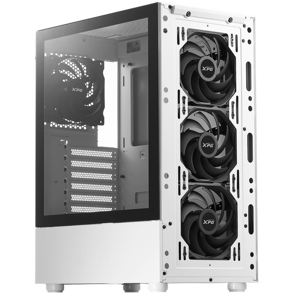 Case Valor Mesh Midi TowerATX / Micro-ATX / Porte USB 2 x USB 3.2 Colore Bianco - Foto 4