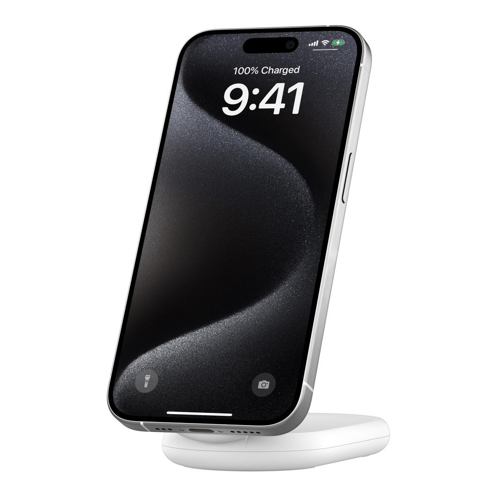 BoostCharge Cuffie, Smartphone Bianco USB Carica Wireless Ricarica Rapida Interno - Foto 1
