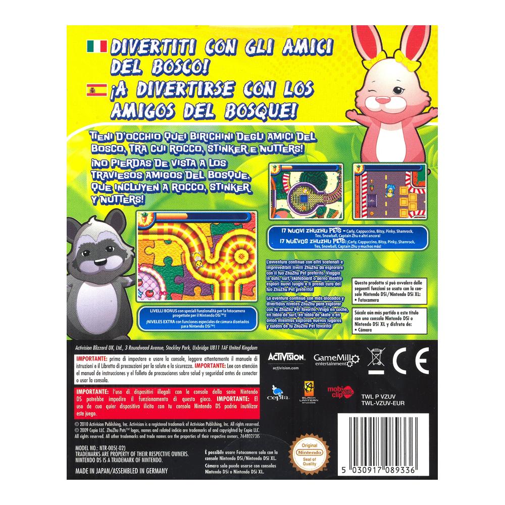 NDS - Zhu Zhu Pets Kung Zhu Collection + Pet Scoiattolino “Zhu Zhu Nutty” - Foto 2