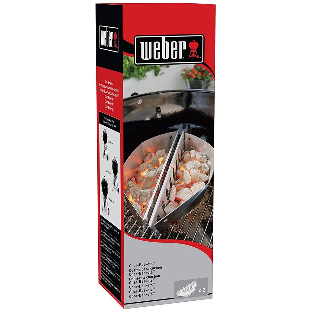 Cesti Separa Carbone Char-Basket per Barbecue con Diametro 47 / 57 / 67 cm 2 Pezzi 7403 - Foto 6