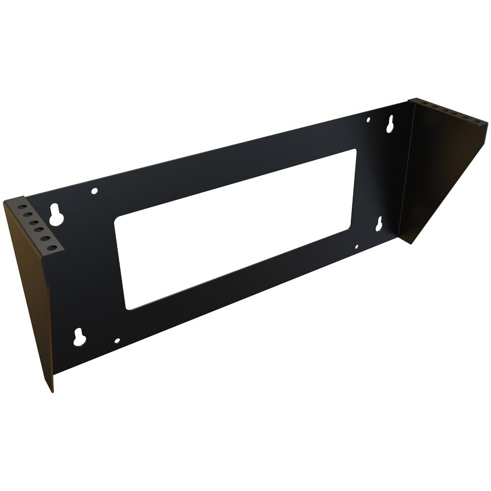 I-CASE EF-3002BK - Staffa di Montaggio da Muro Verticale 19'' Easyline 2U Nero - Foto 1