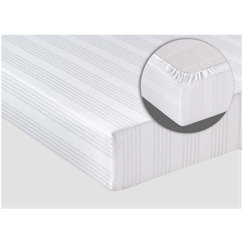 Coprimaterasso Bianco Protezione Letto Materasso Modello Sanfort Con Angoli Matrimoniale Coprimat Angoli - Foto 2