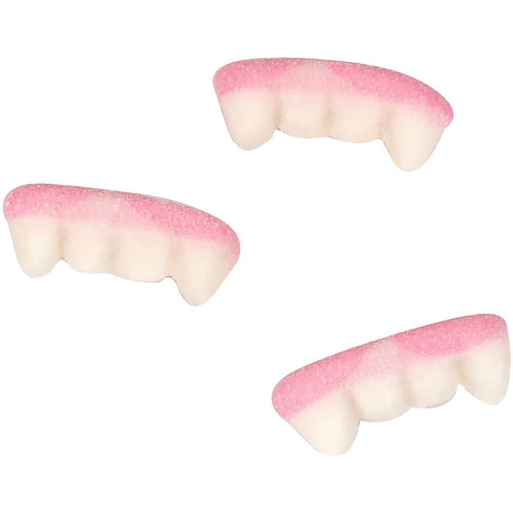 1 Kg Di Caramelle Haribo A Forma Di Denti Da Vampiro Taglia Unica - Foto 2