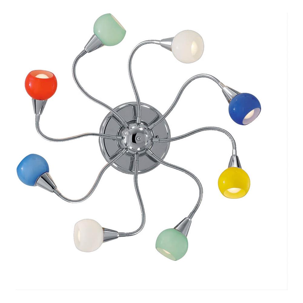 Lampada Da Parete / soffitto 8 X 40w E14 Color - Foto 1