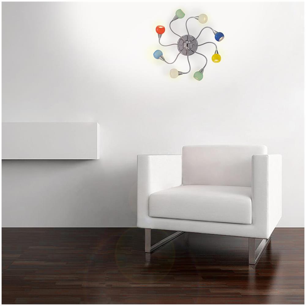Lampada Da Parete / soffitto 8 X 40w E14 Color - Foto 2