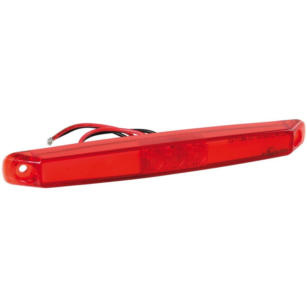 41480 Luce Ingombro A 13 Led 12-24v Rosso - Foto 1