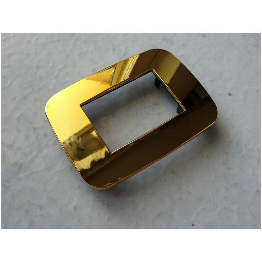 Placca Placchetta Placchette Compatibili Per Serie Axolute Colorate - Oro 3 - Foto 1