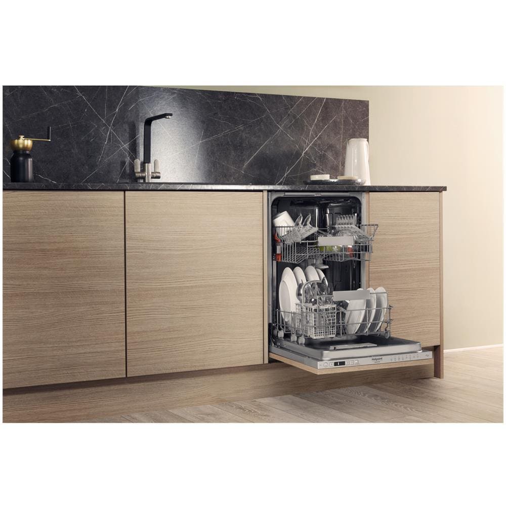Lavastoviglie HSIC 3T127 C da Incasso a Scomparsa Totale Classe E Capacità 10 Coperti - Foto 8