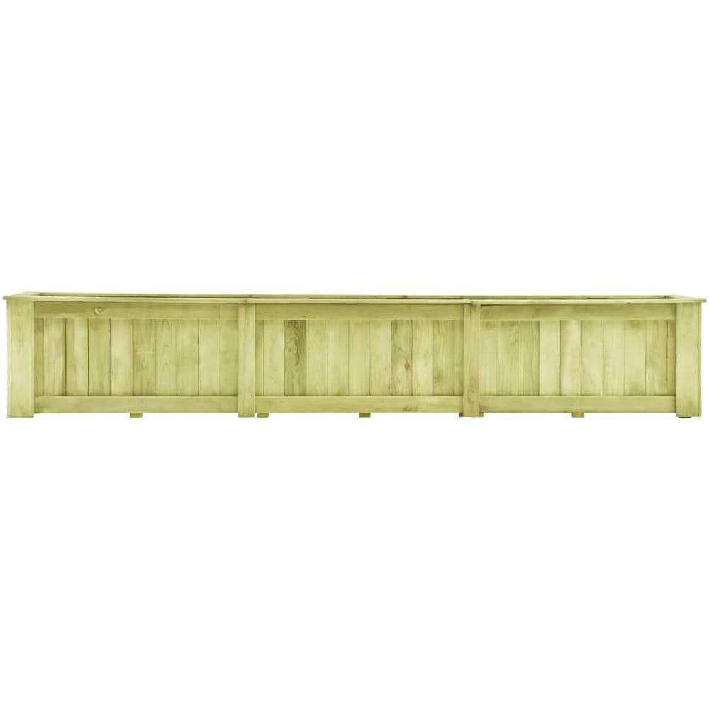 Fioriera Rialzata 291x50x50 cm in Legno di Pino Impregnato - Foto 2
