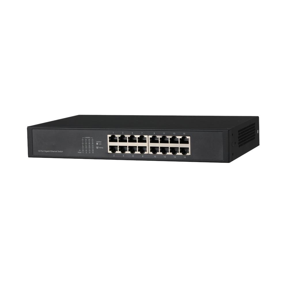 Switch di Rete PFS3016-16GT Non gestito L2 16 Porte Gigabit Ethernet (10/100/1000) Colore Nero - Foto 1