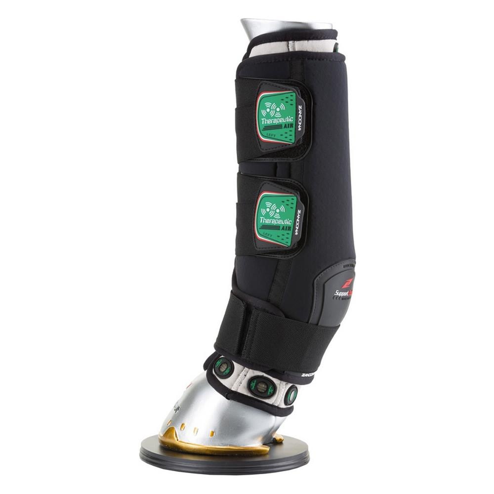 Stinchiere Posteriori Da Riposo O Da Trasporto Per Cavalli Therapeutic Support Boot Con Sottofascia Intercambiabile E Chiusura Elastica In Tessuto A Strappo L - Foto 1
