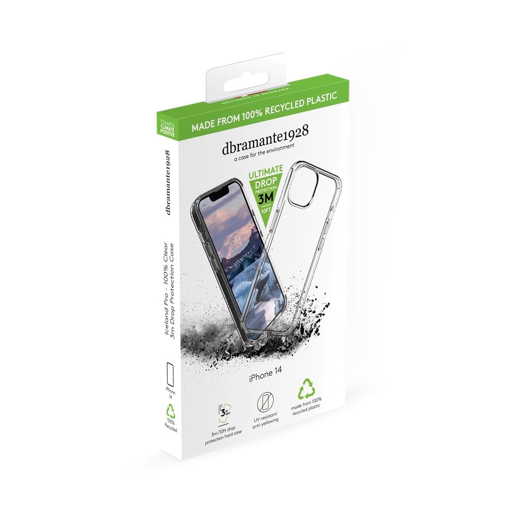 Iceland Pro - Custodia per iPhone 14 in 100 Plastica Riciclata - Trasparente - Foto 7