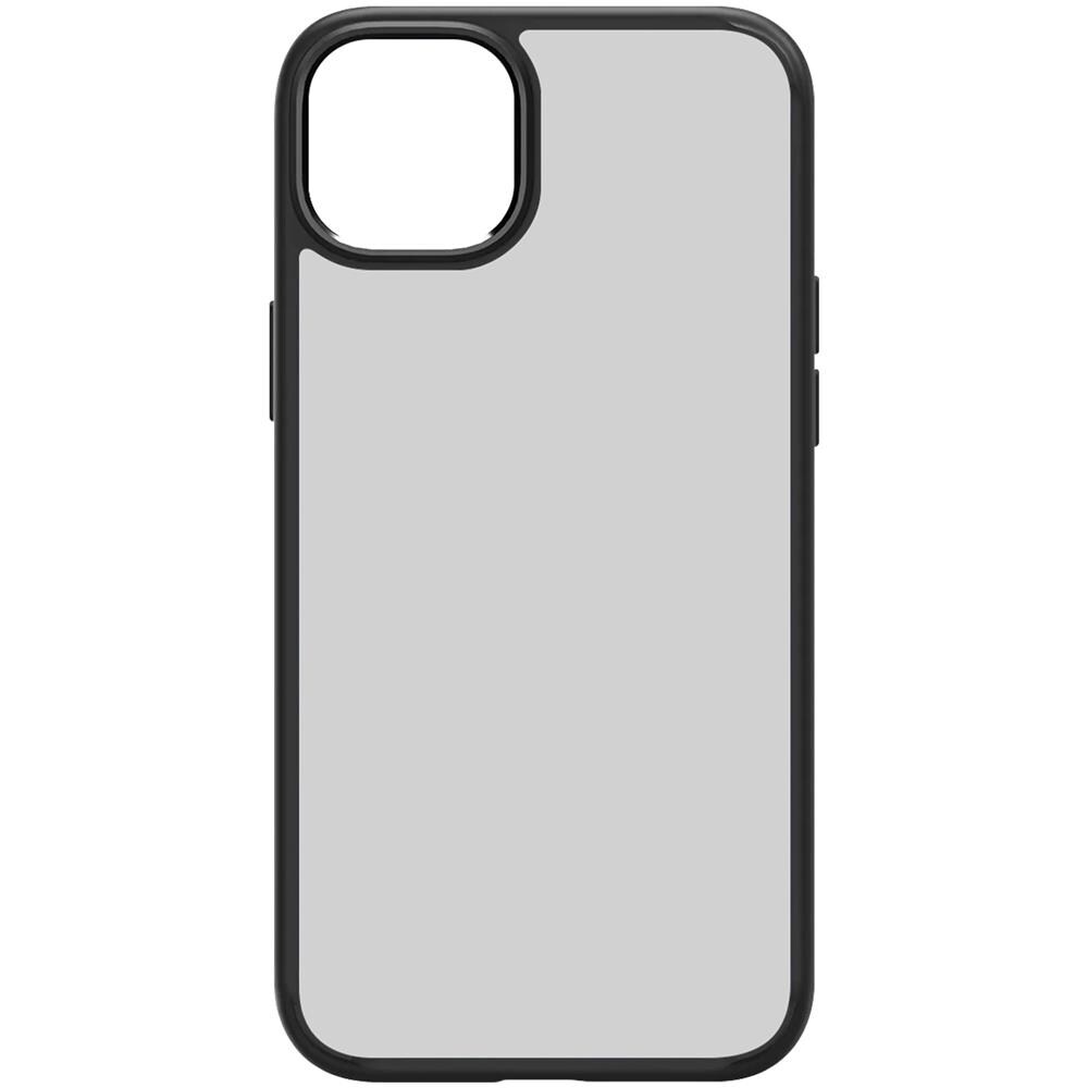 Cover Iphone 14 Plus Trasparente Bordo Grigio Scuro Antiurto Spigen Ultra Hybrid - Foto 1