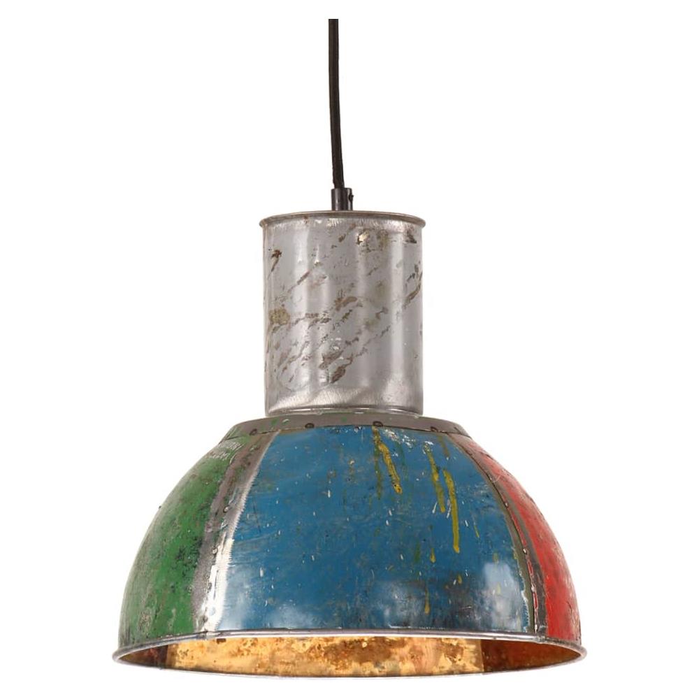 Lampada Sospesa Industriale 25 W Multicolore Rotonda 28,5cm E27 - Foto 1