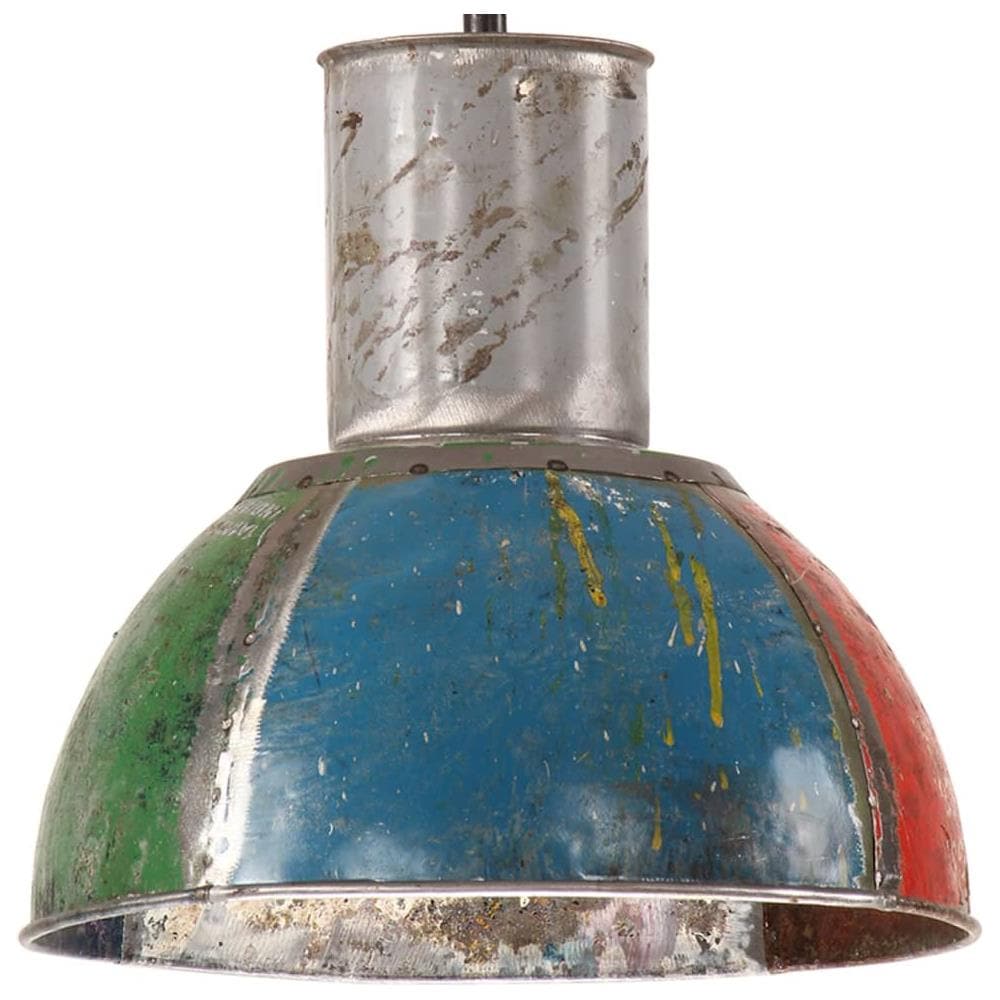 Lampada Sospesa Industriale 25 W Multicolore Rotonda 28,5cm E27 - Foto 2