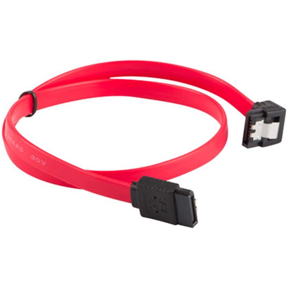 Cavo Angolato 6gb /s Sata Iii Femmina A Sata Iii Femmina 50 Cm Con Clip In Metallo - Foto 3