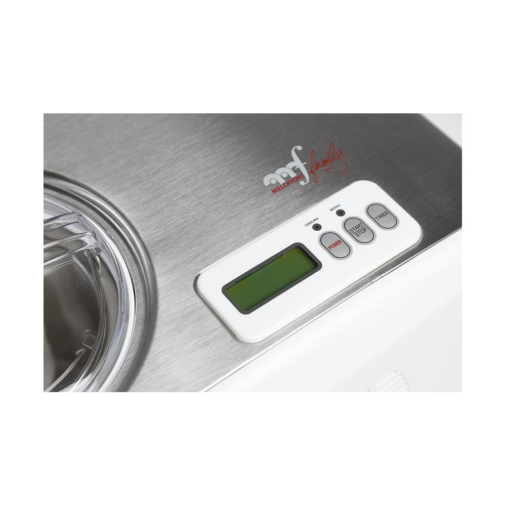 Gelatiera Frosty con Display LCD Capacità 1,5Litri Potenza 150 W Colore Bianco - Foto 2