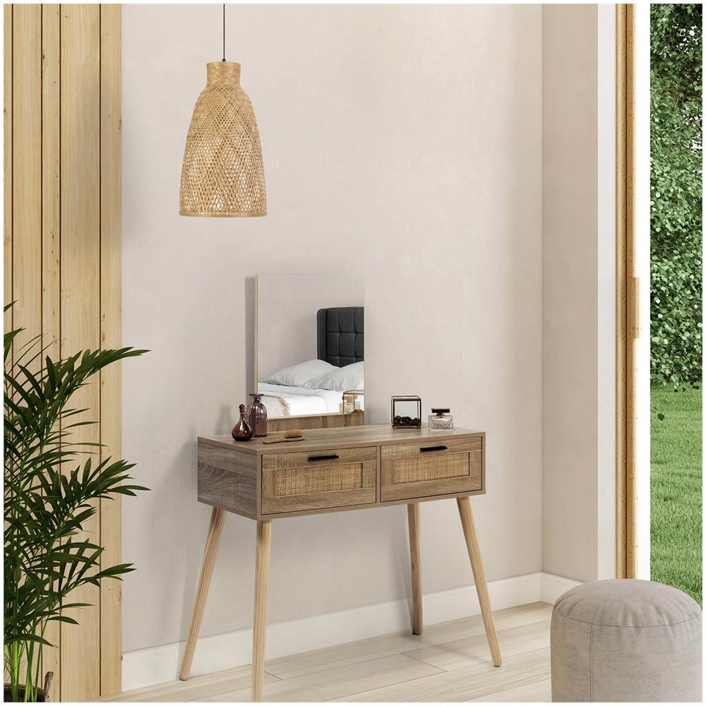 Lampada Da Soffitto In Bambù Nomi, Diametro 31 Cm - Foto 2