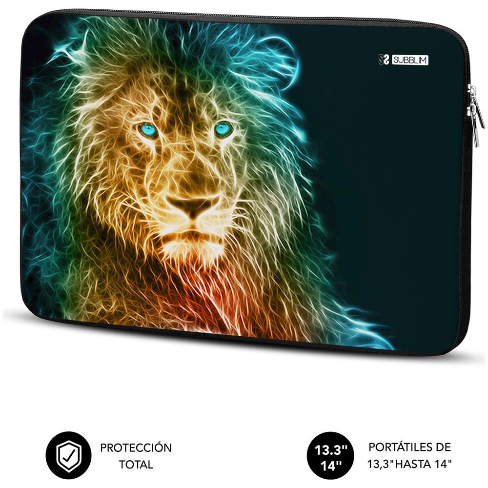 SUBLS-SKIN103 borsa per laptop 35,6 cm (14") Custodia a tasca Multicolore - Foto 2