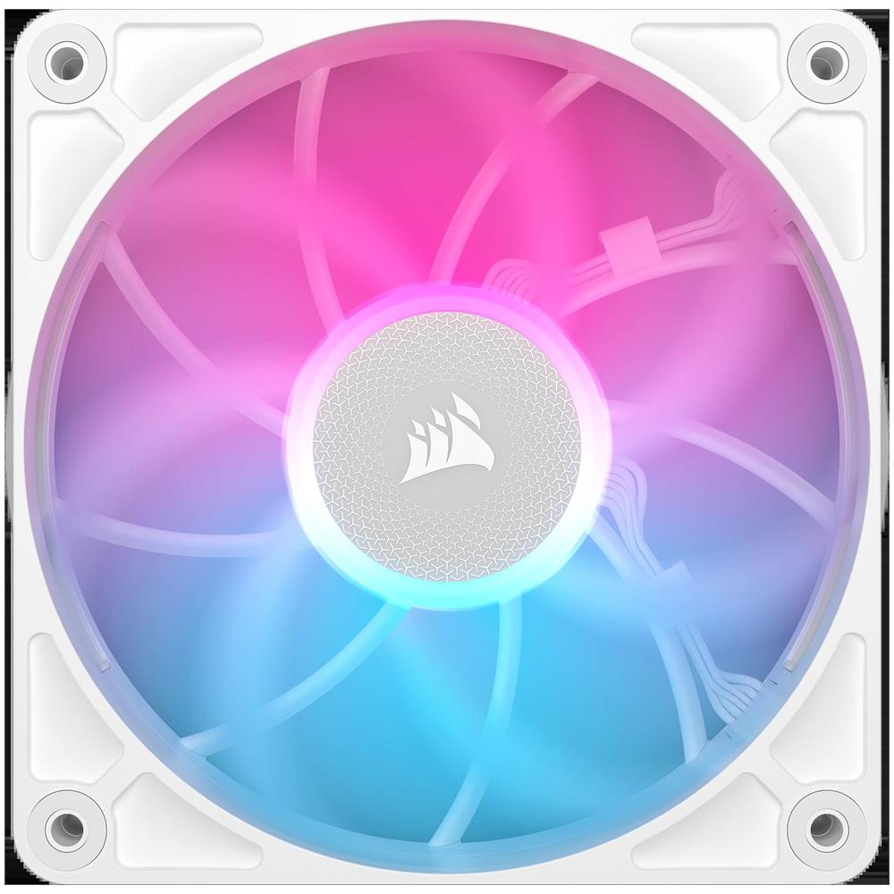 Ventola Corsair ICue RX120 MAX RGB 120mm 2000 RPM Bianco - Foto 2