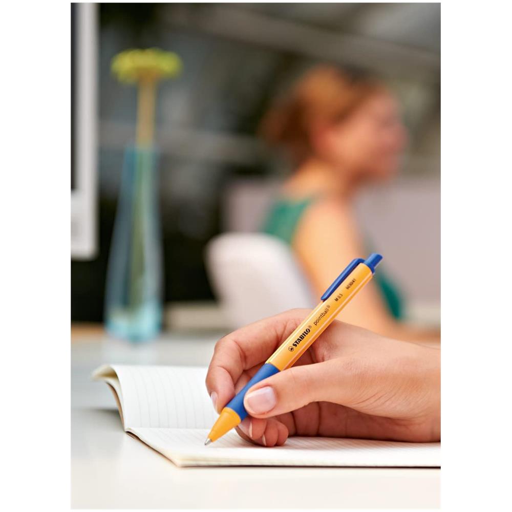 pointball - Penna a Sfera Ecosostenibile - CO2 neutral - Display con 32 penne - Foto 2