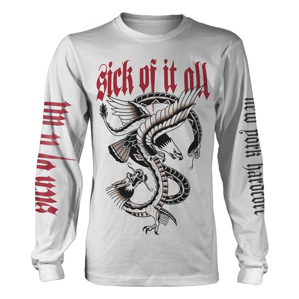 Sick Of It All - Eagle (Maglia Manica Lunga Unisex Tg. XL) - Disponibile dal 03/09/2018 - Foto 1