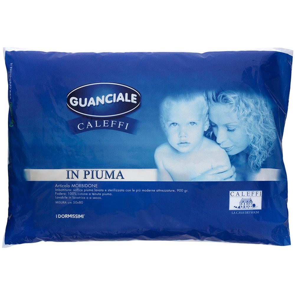 Guanciale In Piuma Morbidone 900 Gr Di 50x80 Cm S723 - Foto 1