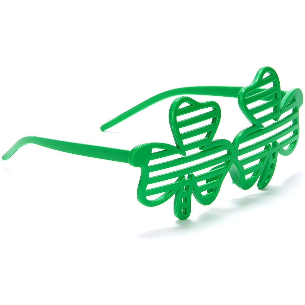Jadeo Elite Occhiali A Forma Trifoglio Verde San Patrizio Eprice