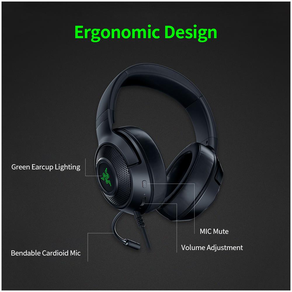RAZER - Cuffie Da Gioco Razer Kraken X-usb Auricolare 7.1 Surround Surround  - ePRICE