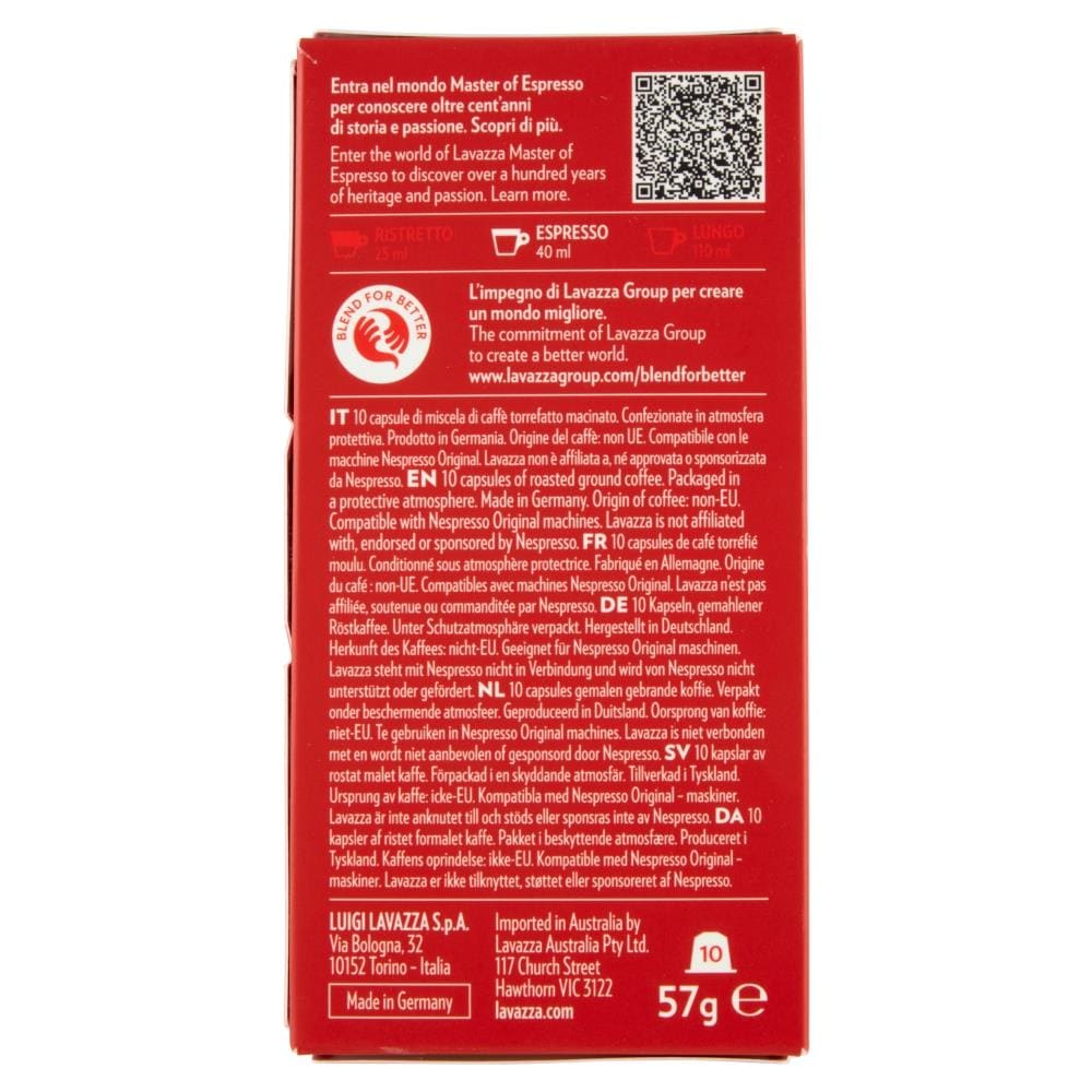 Capsule Compatibili Nespresso Qualità Rossa, 10 Capsule - Foto 4