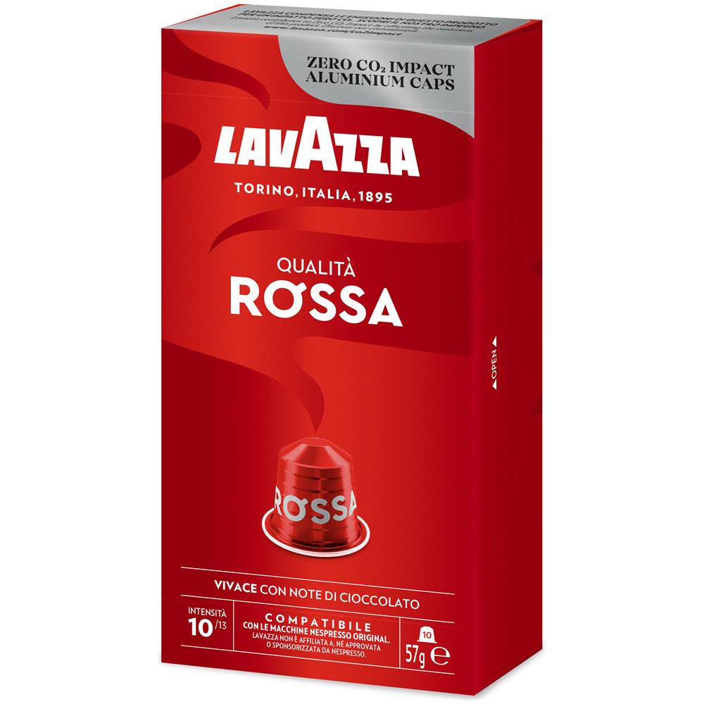 Capsule Compatibili Nespresso Qualità Rossa, 10 Capsule - Foto 1