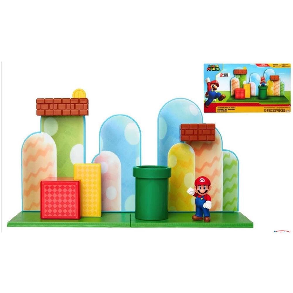 Nintendo Super Mario Acorn Plains 2.5” Figure Playset With Feature Accessories - Foto 1