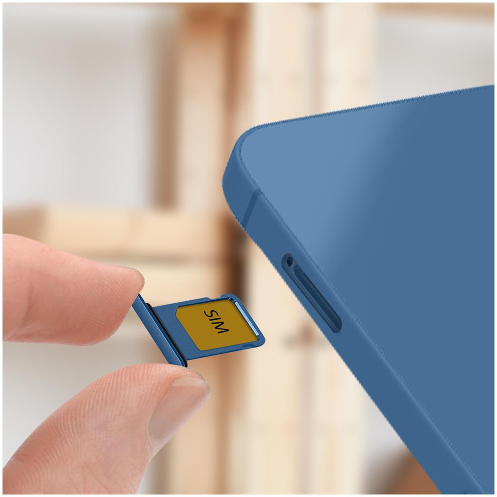 Slot Scheda Nano Sim Di Ricambio Compatibile Per Iphone 13 Mini Blu - Foto 2