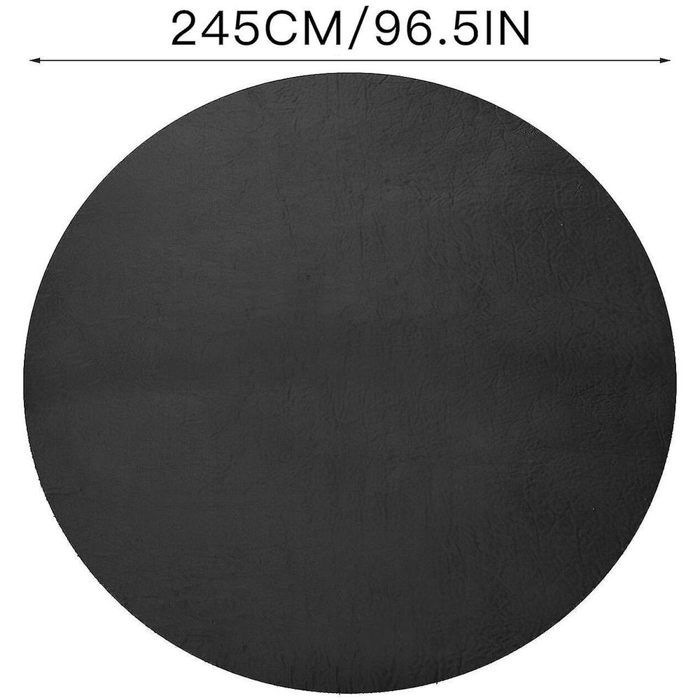 Copertura Portello Barca 7 Pollici In ABS - Nero, Antiscivolo E Resistente All'Acqua - Foto 2