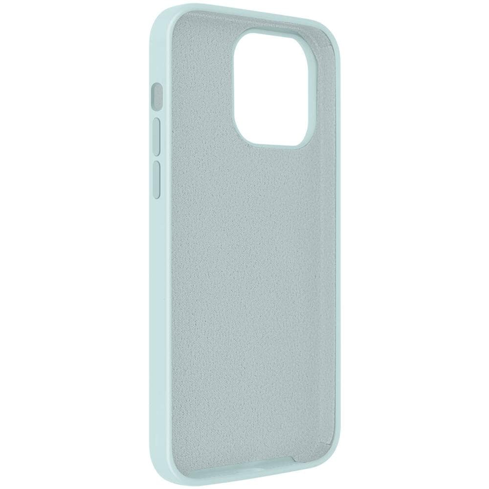 Cover Per Iphone 14 Pro Ibrida Semirigida Sottile Leggera Blu Ghiaccio - Foto 5