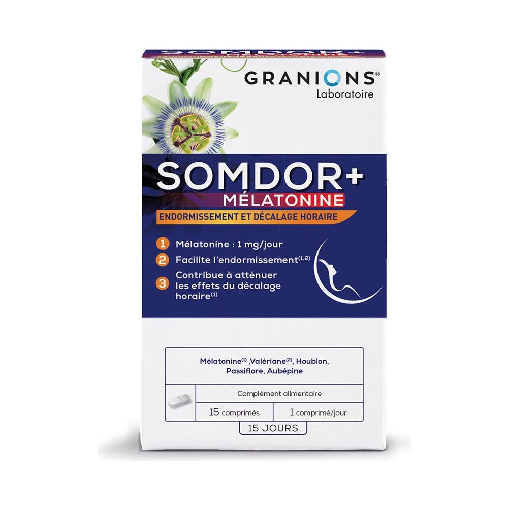 Somdor+ Melatonina 15 Comprimes - Foto 1