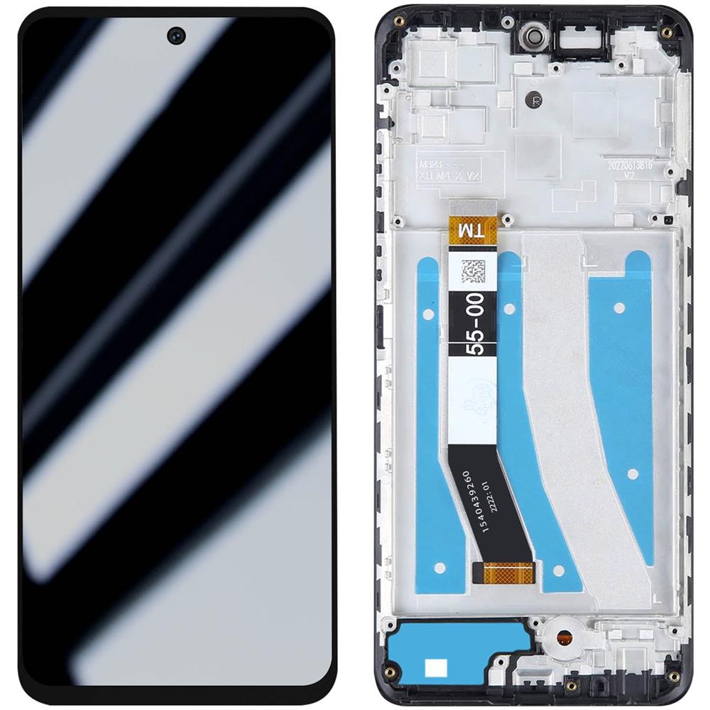 Schermo Originale G32 Lcd + Vetro Touch, Grigio Chiaro - Foto 1