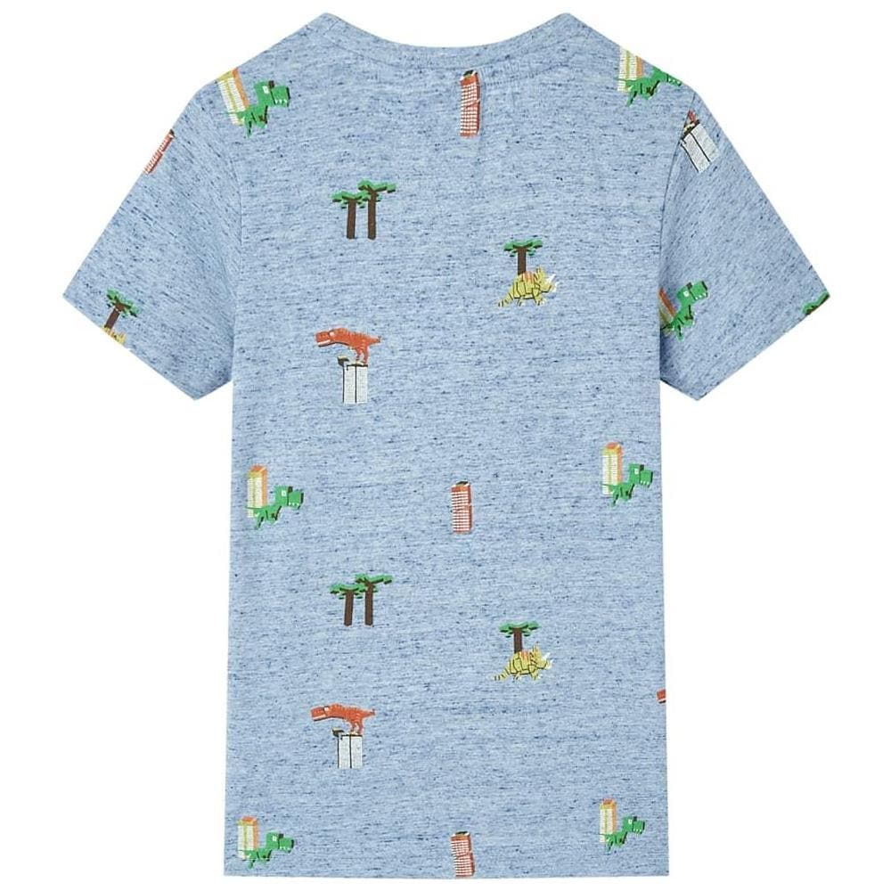 Maglietta da Bambino Blu Mélange 128 - Foto 2