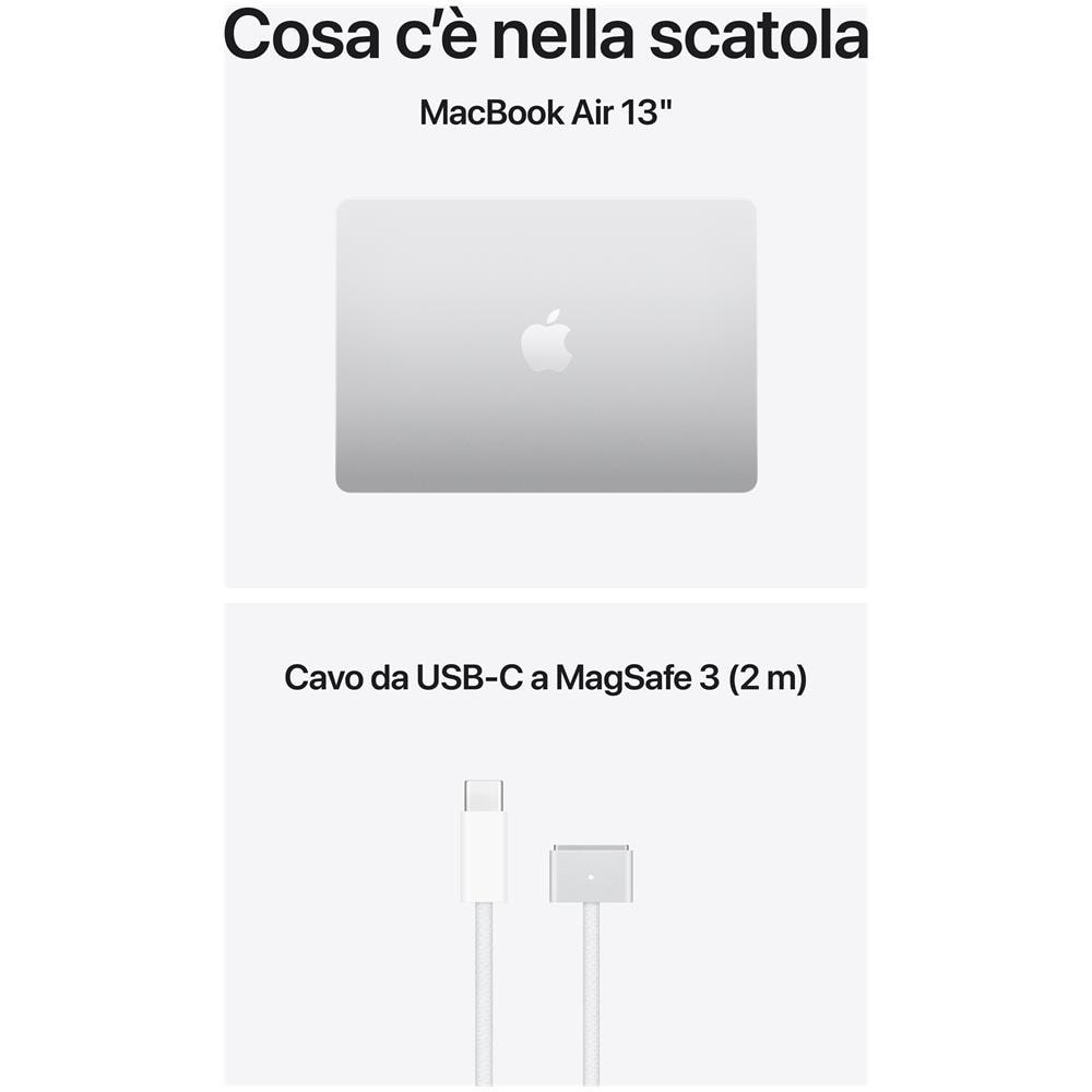 MacBook Air 13" M5 chip 10-core CPU 10-core GPU, 24GB, 1TB SSD - Argento - Foto 9