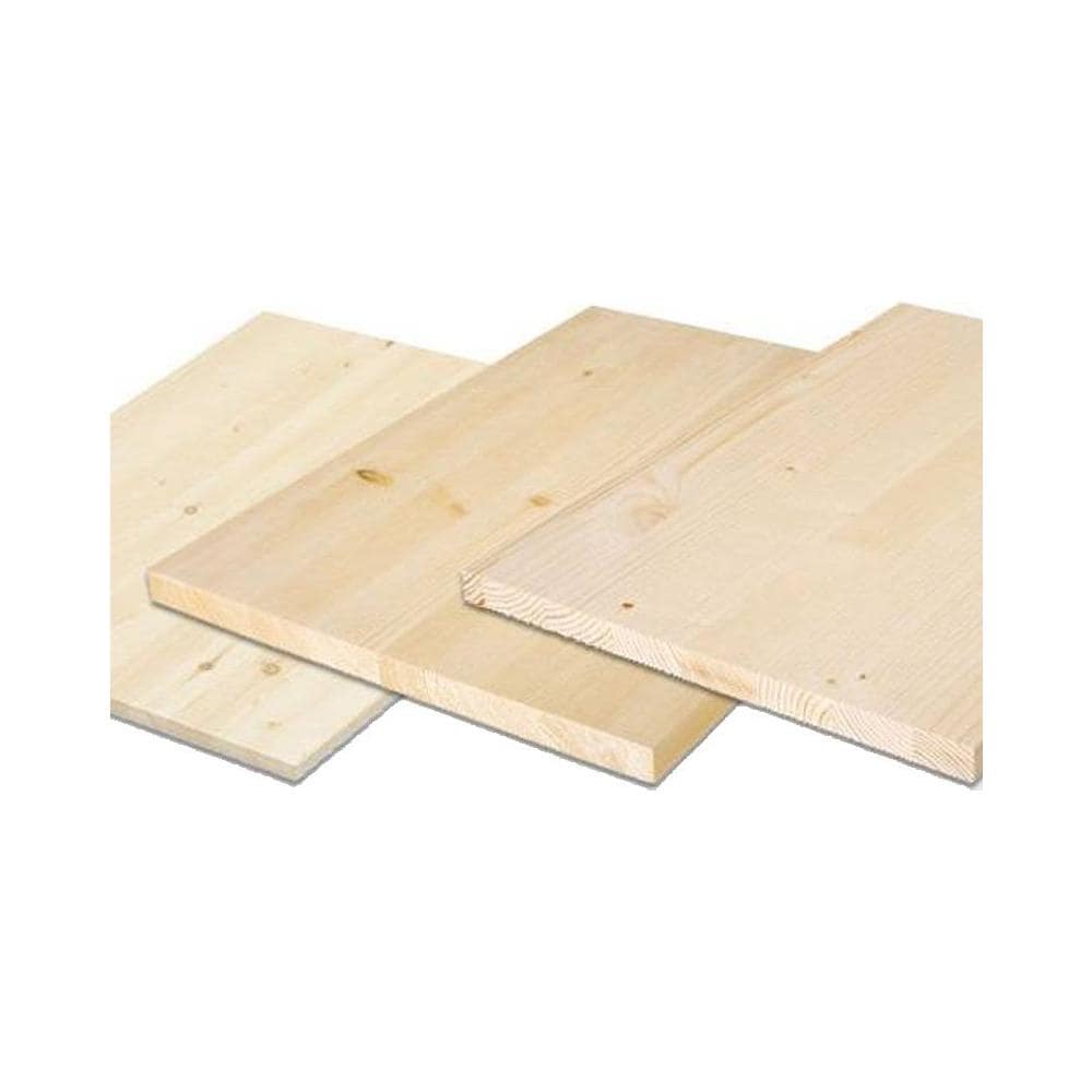 Tavola / Pannello lamellare in abete mm 18 dimensione 50 x 120 cm - Foto 2