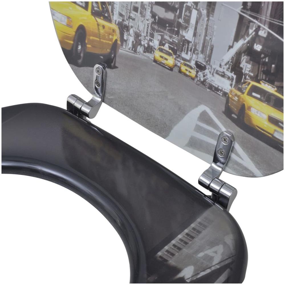 Coperchio Da Toilette In Mdf Con Modello New York - Foto 20
