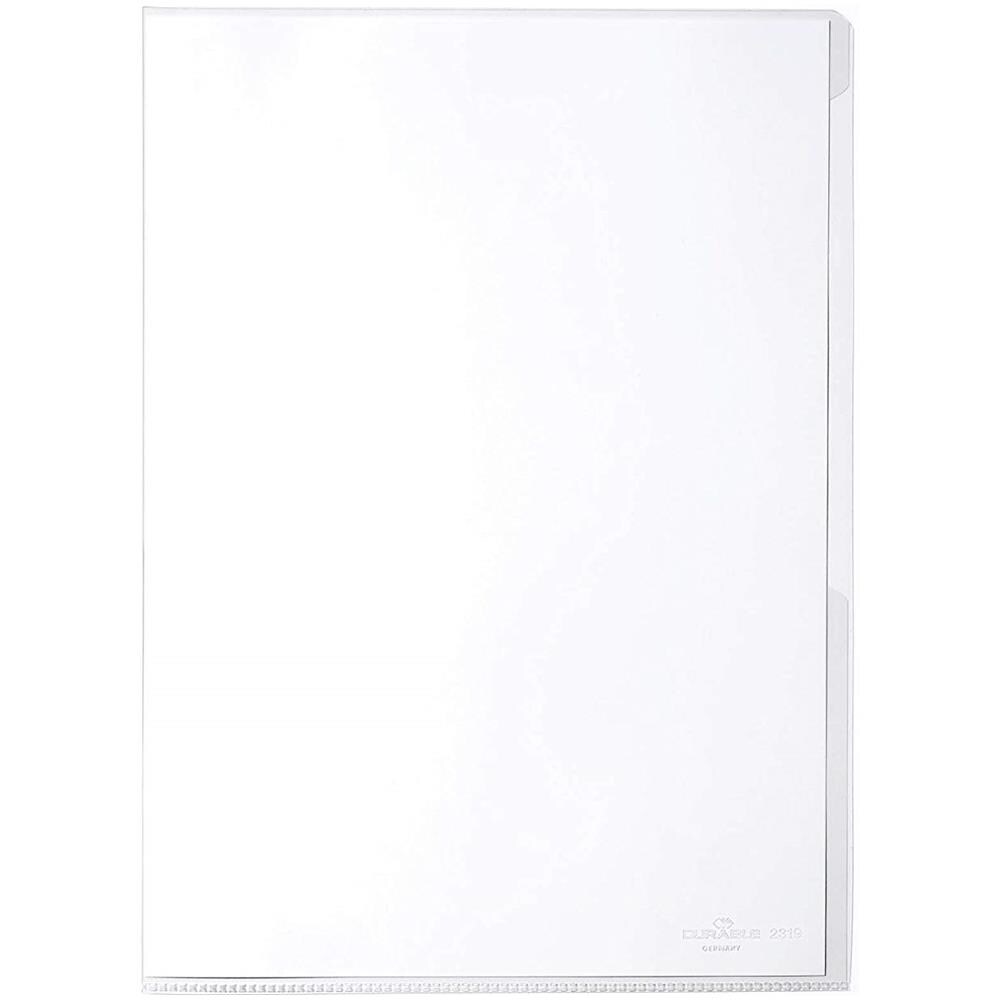 Busta A L Pvc Rigido Trasparente Crystal Clear 150µ A4 Trasparente 50 Pz - Foto 2