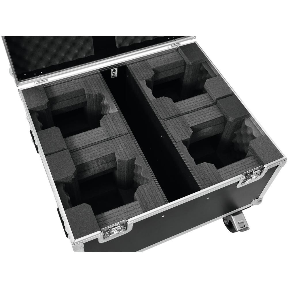 Flightcase Professionale Imbottito Per 4 Teste Mobili Led Tmh-x1 - Foto 2
